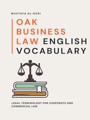 cover image of Oak Business Law English Vocabulary